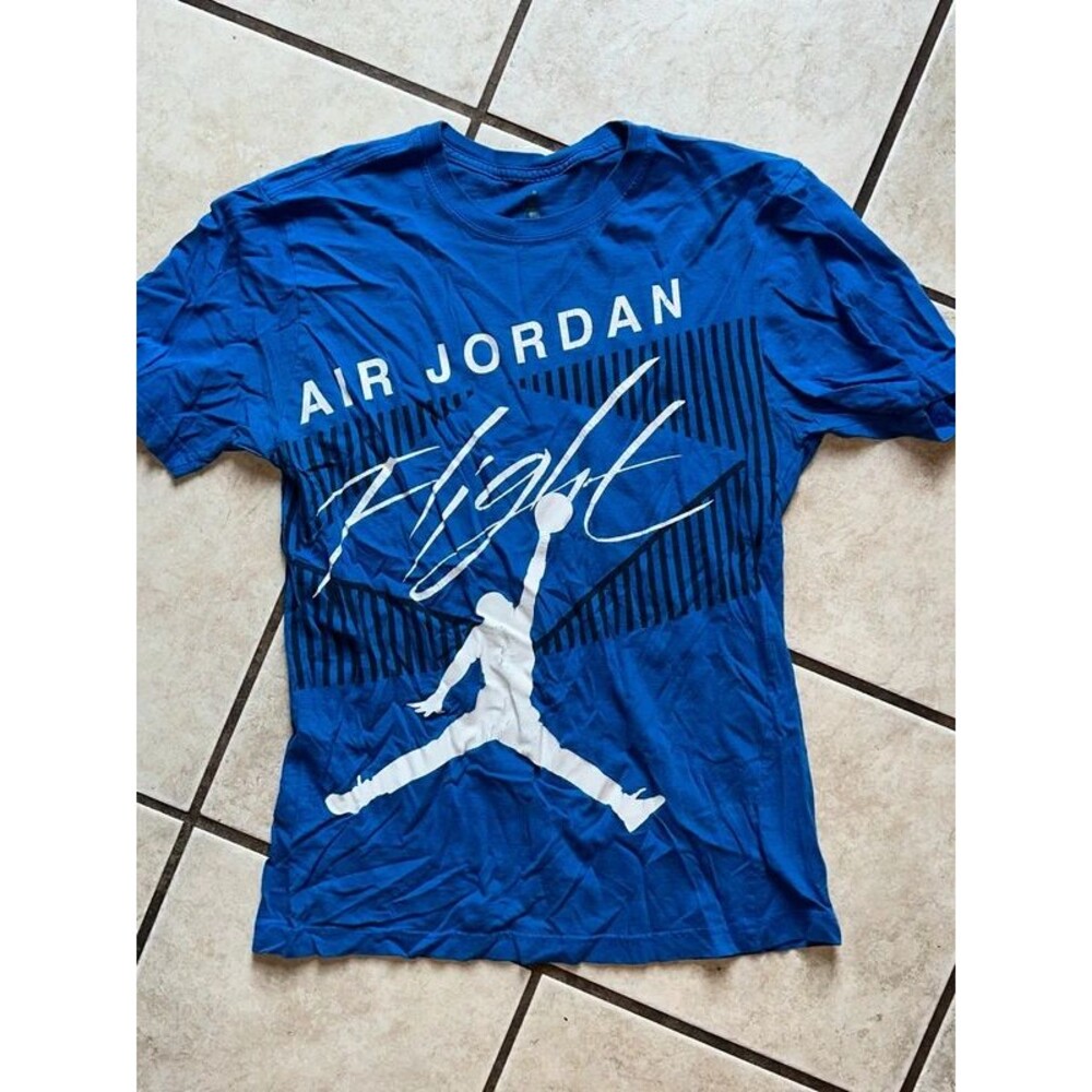 Men’s Blue Air Jordan Shirt Size Medium